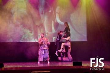 Espectáculo musical 'Al revés' en el Teatro de Telde/Francisco Santana Ravelo/TA.